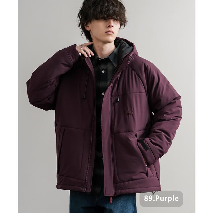 89.パープル | 中綿ジャケット フードジャケット マウンテンパーカー | Rocky Monroe