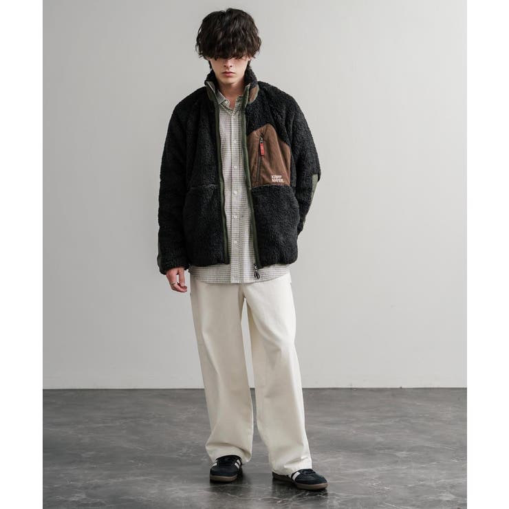 ボアジャケット ブルゾン シャギーボア | Rocky Monroe | 詳細画像8 