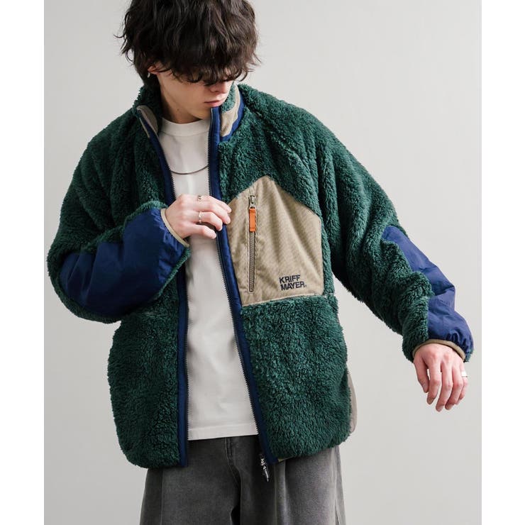 ボアジャケット ブルゾン シャギーボア | Rocky Monroe | 詳細画像11 