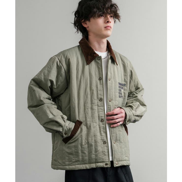 コーチジャケット キルトジャケット ブルゾン | Rocky Monroe | 詳細画像18 