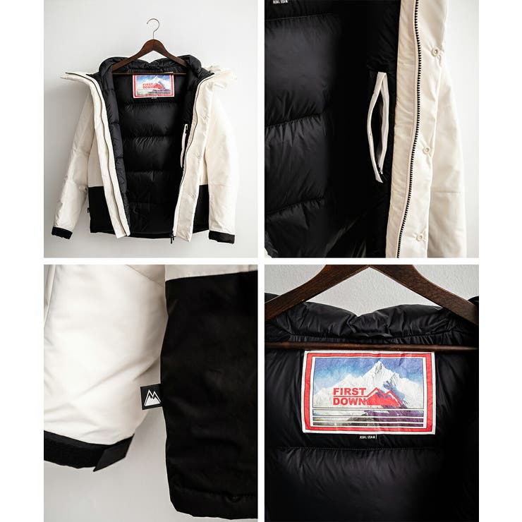 FIRSTDOWN ラップダウンジャケット フード | Rocky Monroe | 詳細画像31 