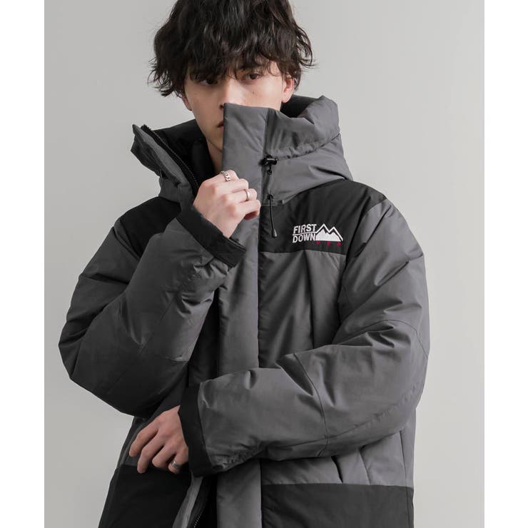 FIRSTDOWN ラップダウンジャケット フード | Rocky Monroe | 詳細画像11 