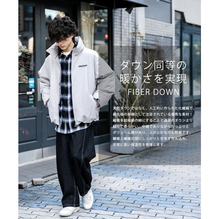 ファイバーダウンジャケット 中綿 アウター | Rocky Monroe | 詳細画像25 