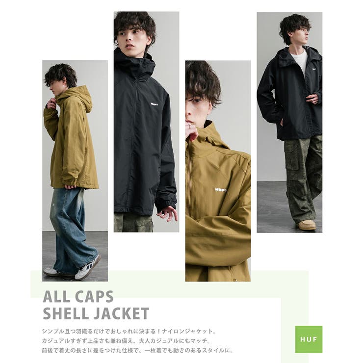 HUF ナイロンジャケット ラグラン | Rocky Monroe | 詳細画像10 