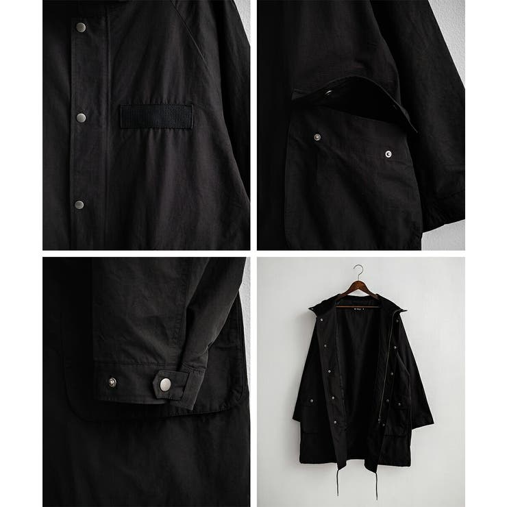 モッズコート スタンドネック オーバーサイズ | Rocky Monroe | 詳細画像20 