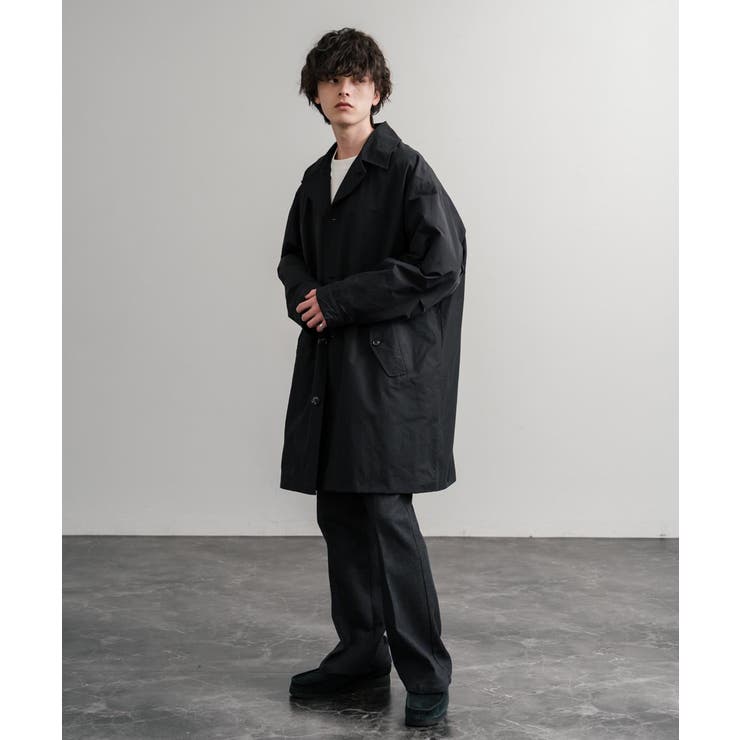 ステンカラーコート モッズコート オーバーサイズ[品番：OE000009068