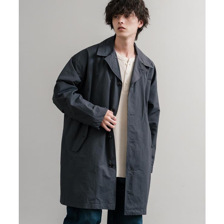ステンカラーコート モッズコート オーバーサイズ[品番：OE000009068