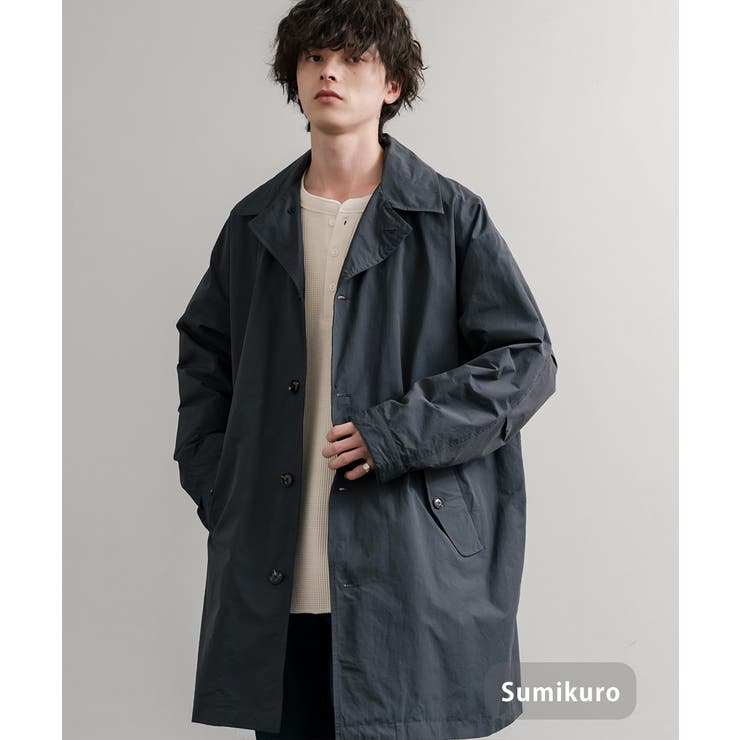 80's 90's vintage 奇天烈 ステンカラーコート オーバーサイズ THE FLAGSHIP】ヴィンテージギャバジン ステンカラー