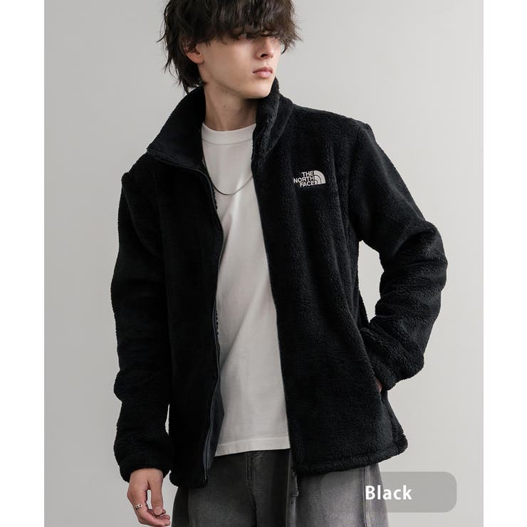 ノースフェイス ボンバーロングジャケット ホワイトレーベル ブラック メンズ M ノースフェイス ホワイトレーベル ボアジャケット[品番：OE000009026