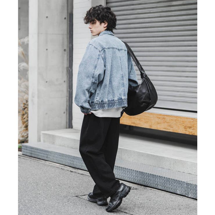 デニムジャケット ブルゾン オーバーサイズ | Rocky Monroe | 詳細画像14 