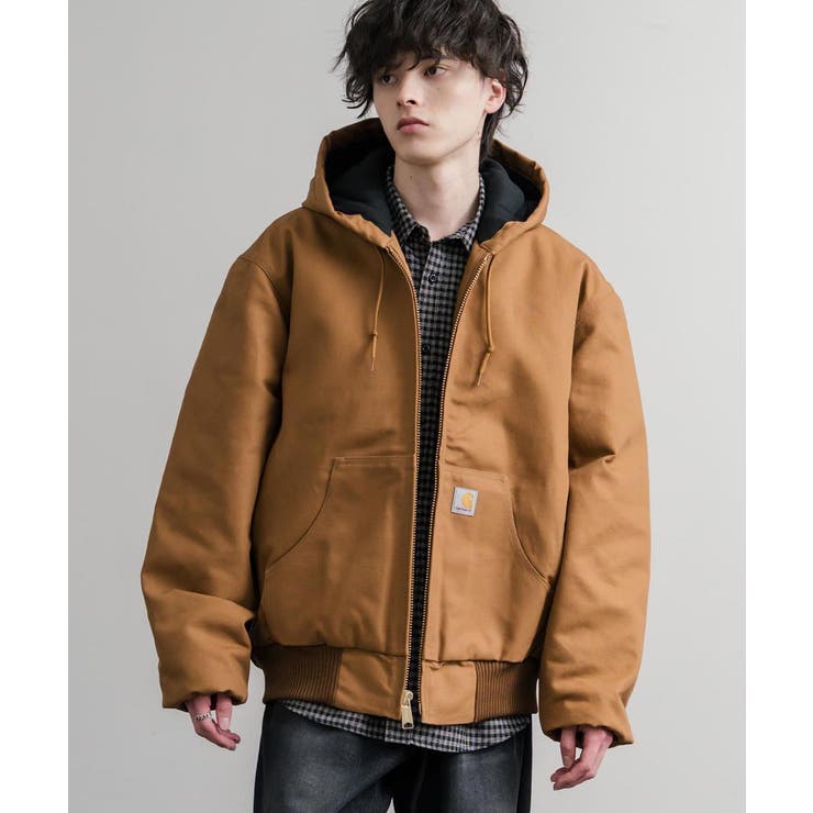 【専用】Carhartt フード　アクティブジャケット Lサイズ Carhartt フード付きアクティブジャケット Lサイズ ダークブラウン