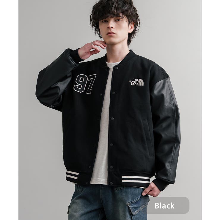 ブラック | THENORTHFACE WHITELABEL スタジャン | Rocky Monroe