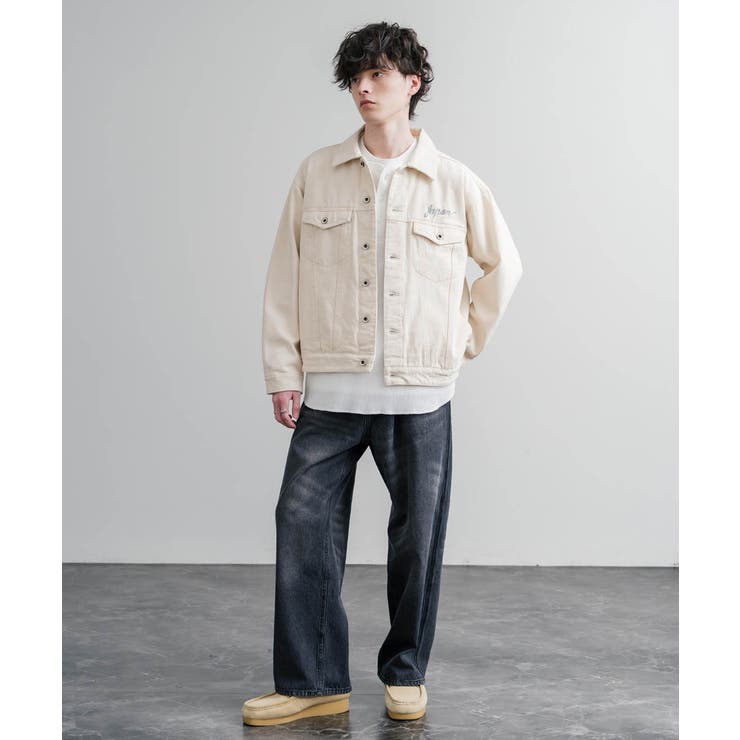 デニムジャケット スーベニア刺繍 ショート丈 | Rocky Monroe | 詳細画像16 