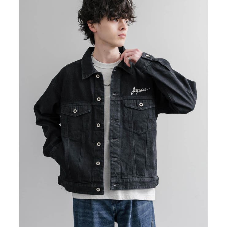 デニムジャケット スーベニア刺繍 ショート丈 | Rocky Monroe | 詳細画像22 