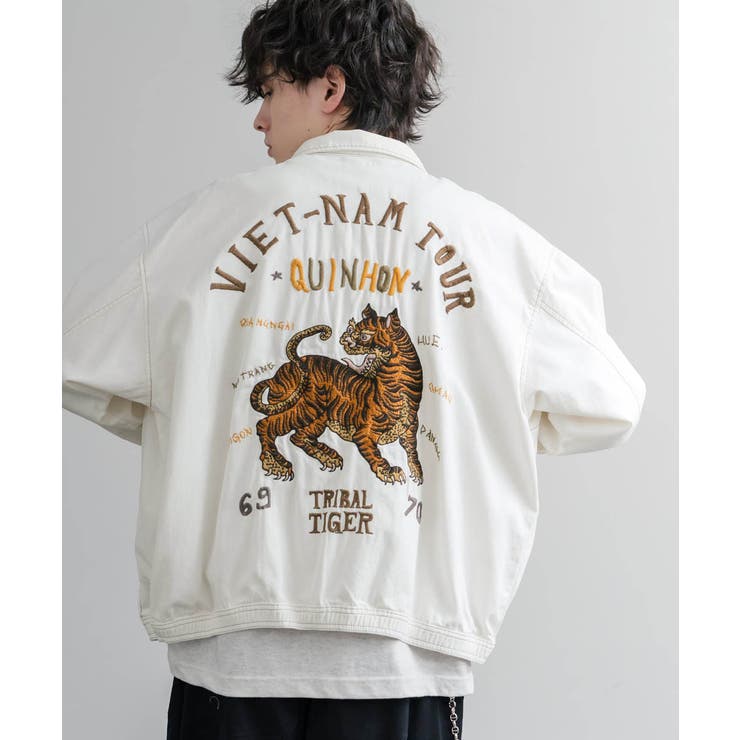 スーベニアジャケット 刺繍 オーバーサイズ | Rocky Monroe | 詳細画像12 