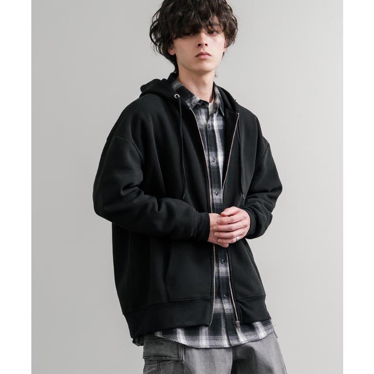 パーカー フルジップ 裏起毛 | Rocky Monroe | 詳細画像3 