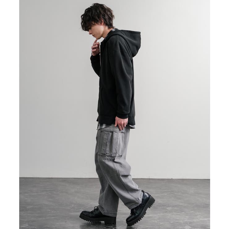 パーカー フルジップ 裏起毛 | Rocky Monroe | 詳細画像4 