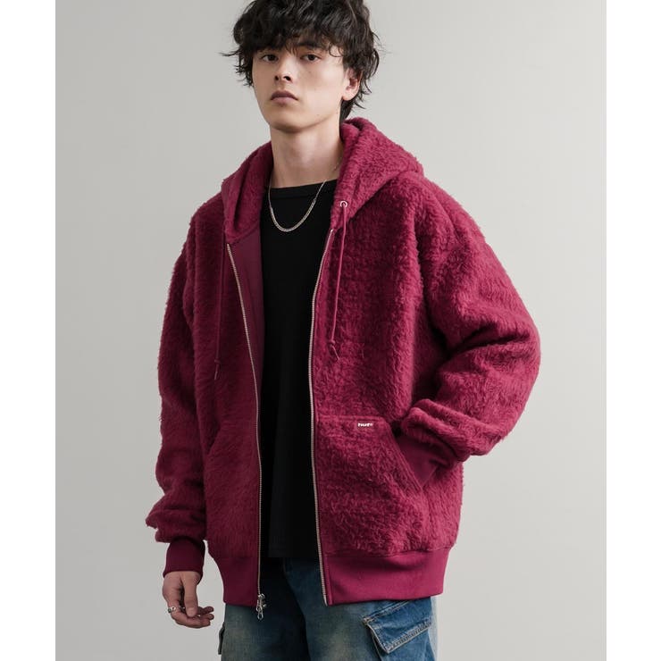 HUF ダブルジップパーカー フリース | Rocky Monroe | 詳細画像8 