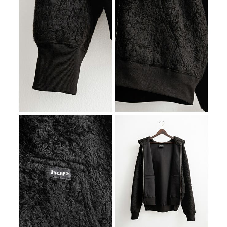 HUF ダブルジップパーカー フリース | Rocky Monroe | 詳細画像14 