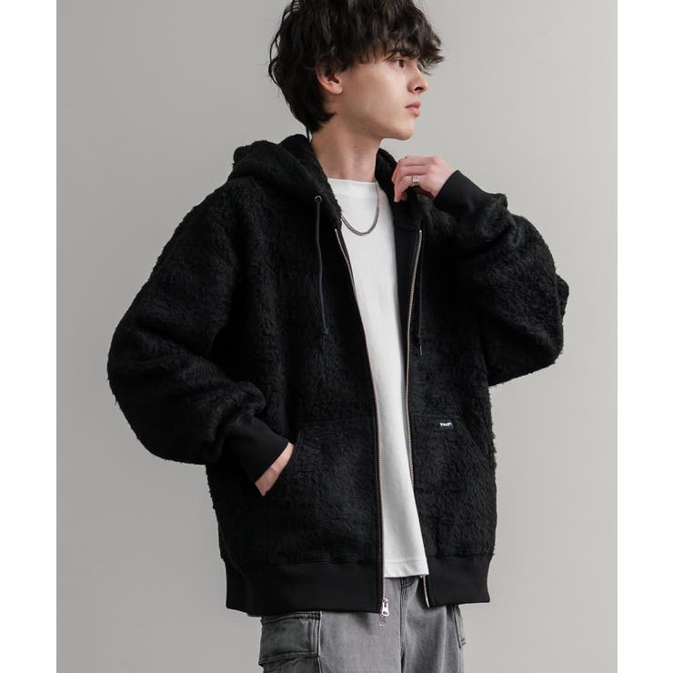 HUF ダブルジップパーカー フリース | Rocky Monroe | 詳細画像3 