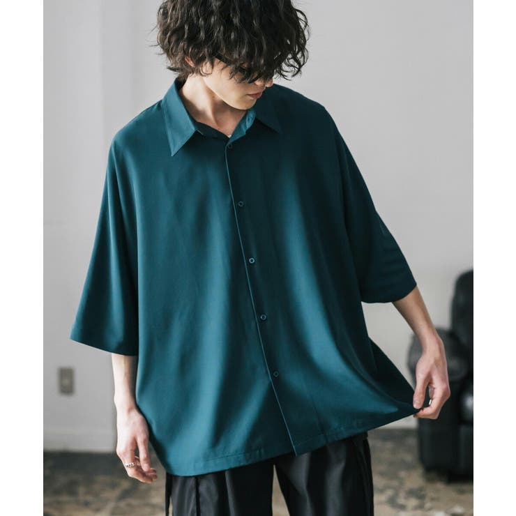 接触冷感 ドルマンシャツ 半袖 | Rocky Monroe | 詳細画像19 