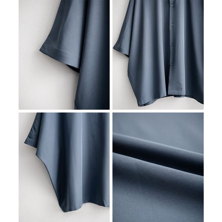 接触冷感 ドルマンシャツ 半袖 | Rocky Monroe | 詳細画像30 