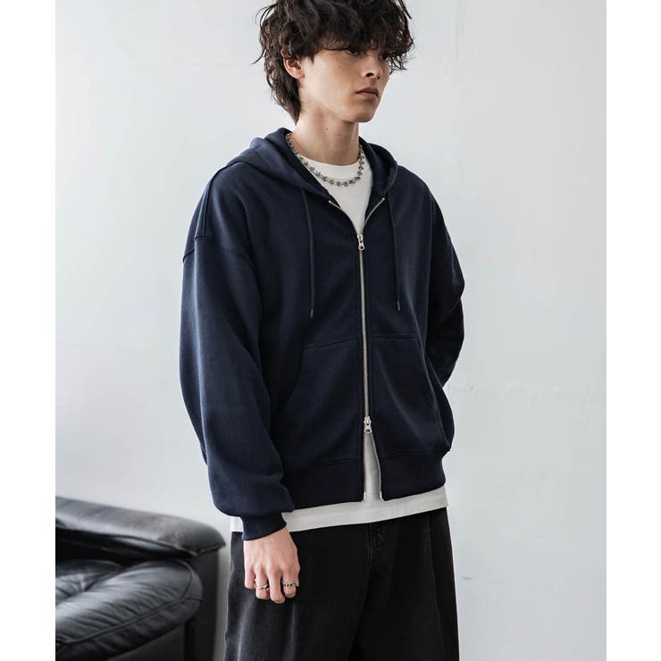 パーカー ダブルジップ ショート丈 | Rocky Monroe | 詳細画像15 