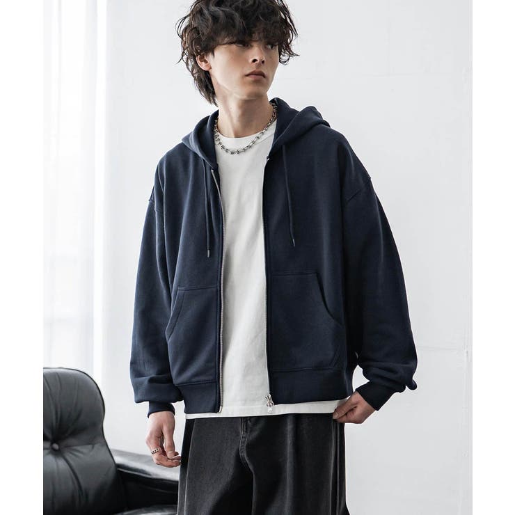 パーカー ダブルジップ ショート丈 | Rocky Monroe | 詳細画像17 