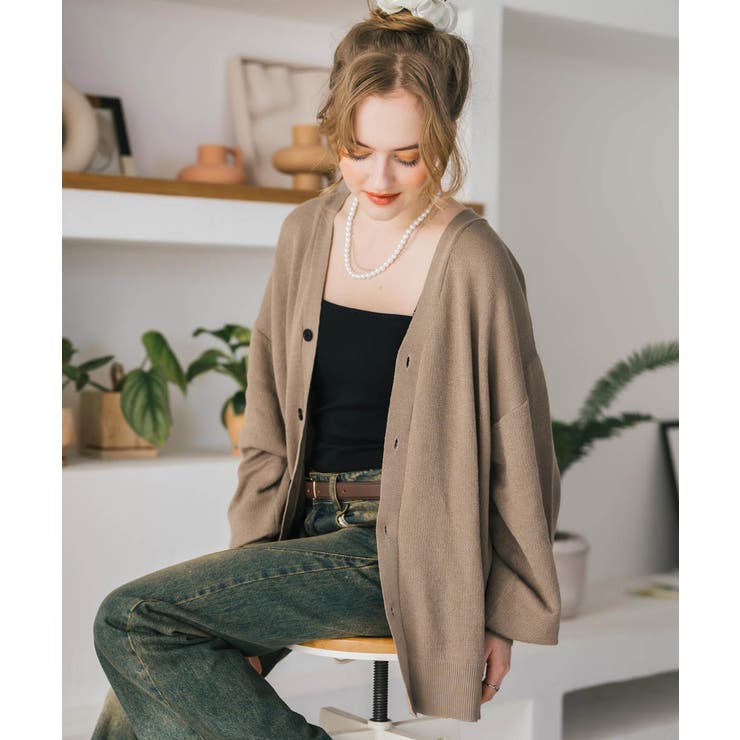 接触冷感 カーディガン サマーニット | Rocky Monroe | 詳細画像15 