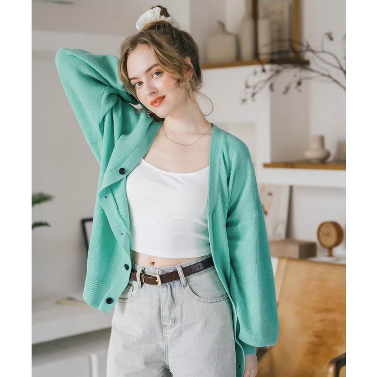 接触冷感 カーディガン サマーニット | Rocky Monroe | 詳細画像38 