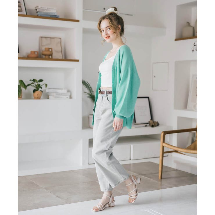 接触冷感 カーディガン サマーニット | Rocky Monroe | 詳細画像39 