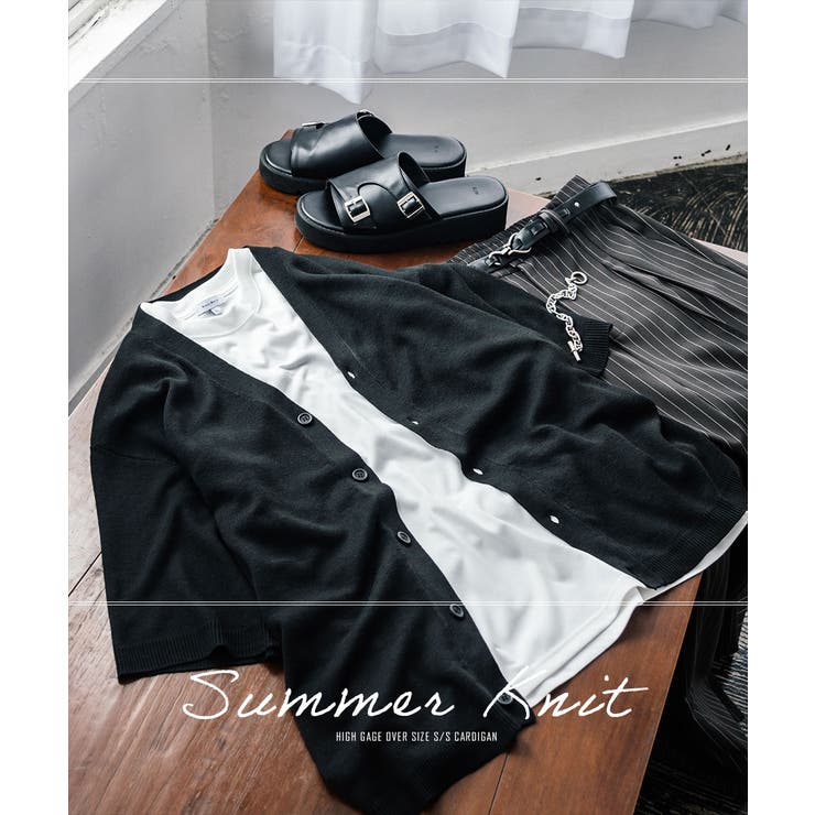 接触冷感 カーディガン サマーニット | Rocky Monroe | 詳細画像2 