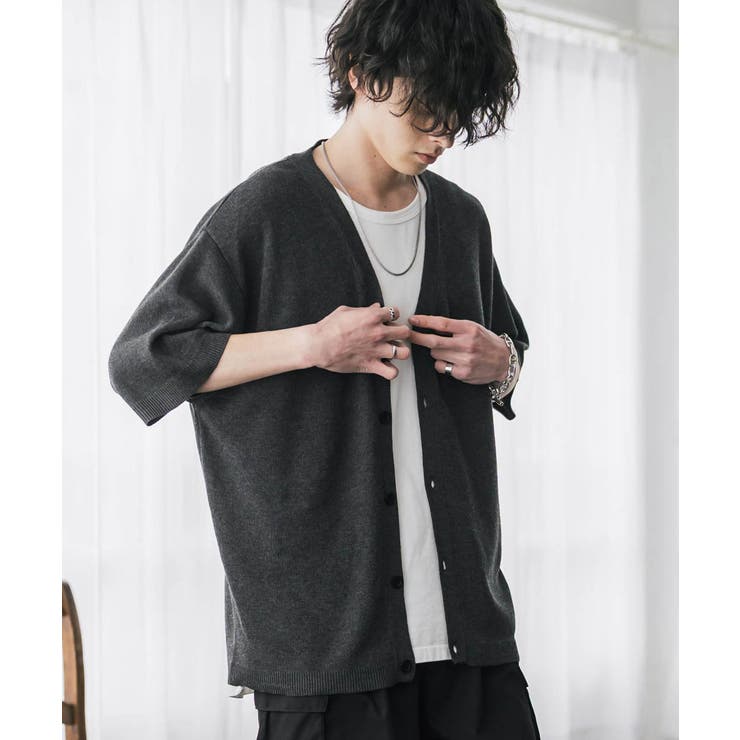 接触冷感 カーディガン サマーニット | Rocky Monroe | 詳細画像9 