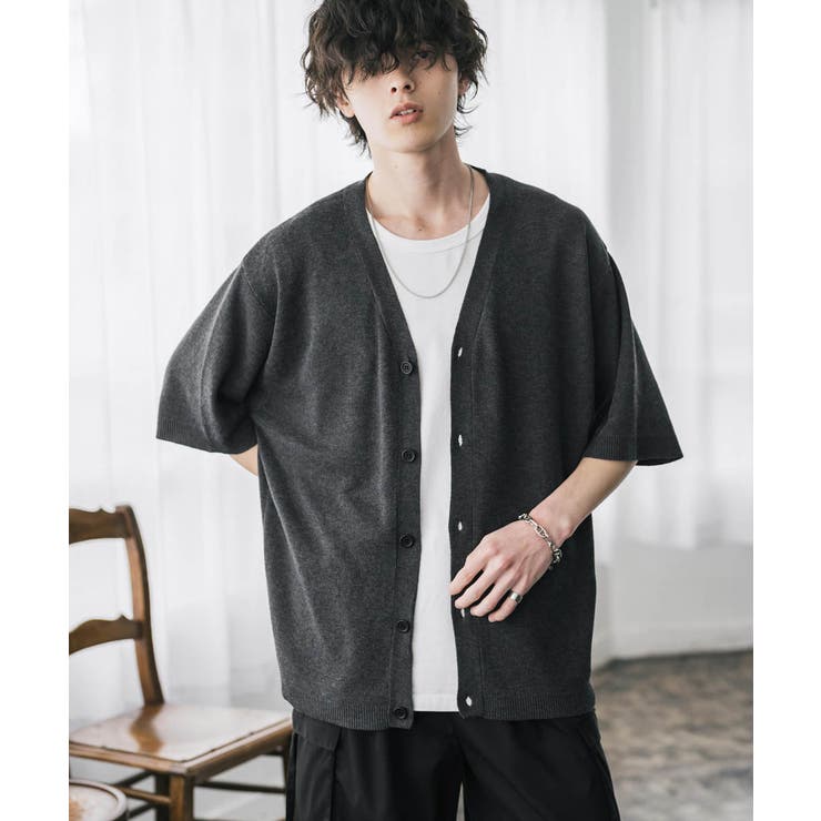 接触冷感 カーディガン サマーニット | Rocky Monroe | 詳細画像10 