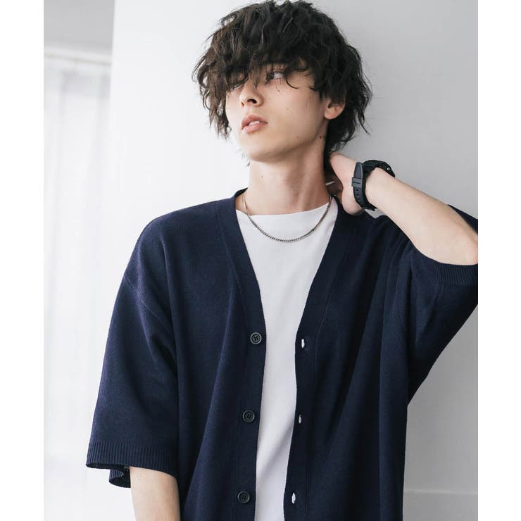 接触冷感 カーディガン サマーニット | Rocky Monroe | 詳細画像11 
