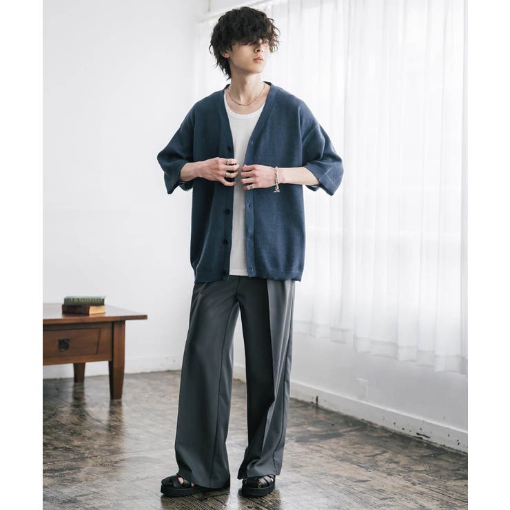 接触冷感 カーディガン サマーニット | Rocky Monroe | 詳細画像15 