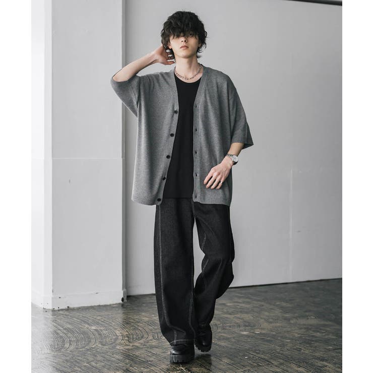 接触冷感 カーディガン サマーニット | Rocky Monroe | 詳細画像19 