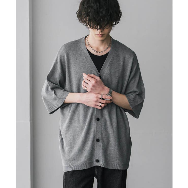 接触冷感 カーディガン サマーニット | Rocky Monroe | 詳細画像21 