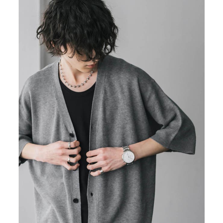 接触冷感 カーディガン サマーニット | Rocky Monroe | 詳細画像22 