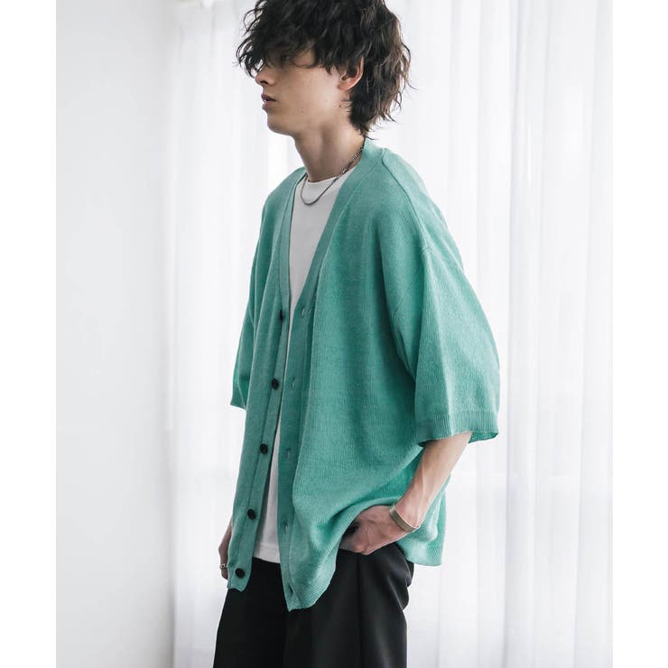 接触冷感 カーディガン サマーニット | Rocky Monroe | 詳細画像27 