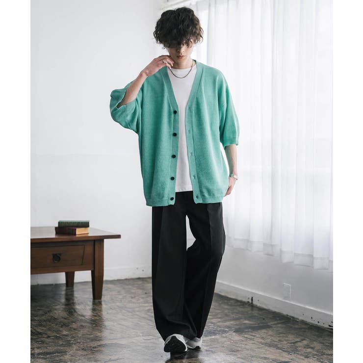 接触冷感 カーディガン サマーニット | Rocky Monroe | 詳細画像28 