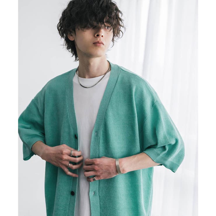 接触冷感 カーディガン サマーニット | Rocky Monroe | 詳細画像29 
