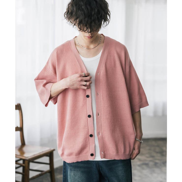 接触冷感 カーディガン サマーニット | Rocky Monroe | 詳細画像35 