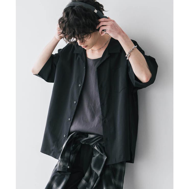 セットアップ 開襟半袖シャツ イージーパンツ | Rocky Monroe | 詳細画像2 