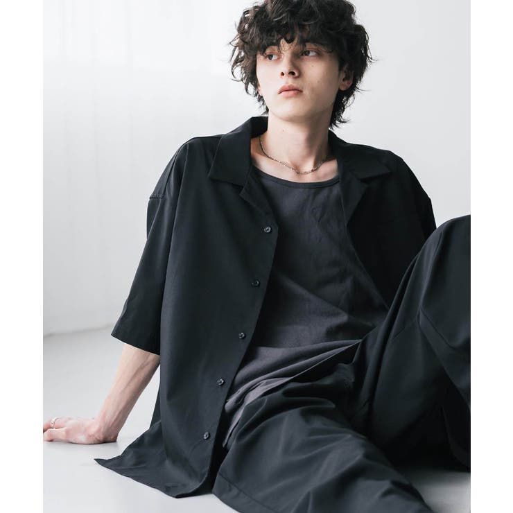 セットアップ 開襟半袖シャツ イージーパンツ | Rocky Monroe | 詳細画像5 