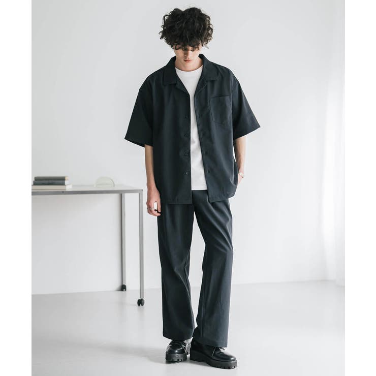 セットアップ 開襟半袖シャツ イージーパンツ | Rocky Monroe | 詳細画像7 