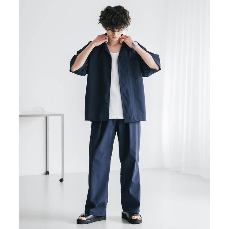 セットアップ 開襟半袖シャツ イージーパンツ | Rocky Monroe | 詳細画像14 