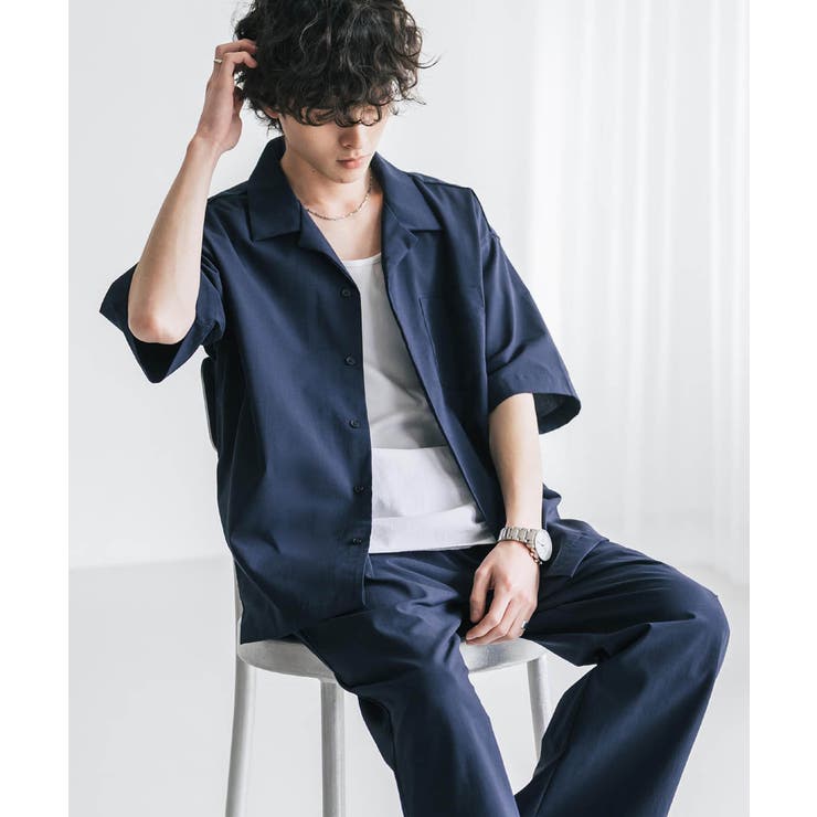 セットアップ 開襟半袖シャツ イージーパンツ | Rocky Monroe | 詳細画像15 