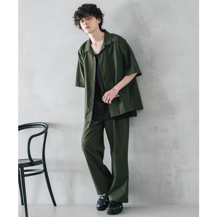 セットアップ 開襟半袖シャツ イージーパンツ | Rocky Monroe | 詳細画像31 