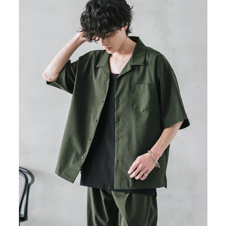 セットアップ 開襟半袖シャツ イージーパンツ | Rocky Monroe | 詳細画像34 